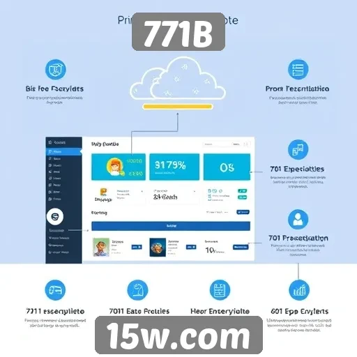 Explorando a interface de usuário do site 771B
